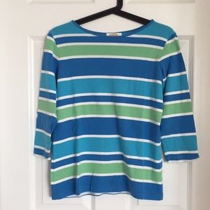 Talbots 3/4 Top